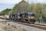 NS 9944 leads a short train 350-08 eastbound